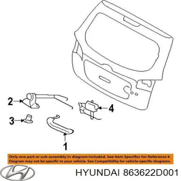 Купити 863622D001 Hyundai/Kia 