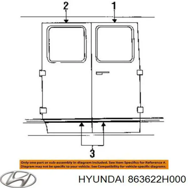 Купити 863622H000 Hyundai/Kia 
