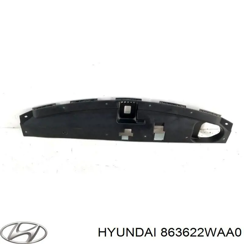 Накладка верхня передньої панелі/супорту радіатора 863622WAB0 Hyundai/Kia