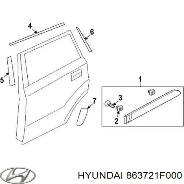 863721F000 Hyundai/Kia
