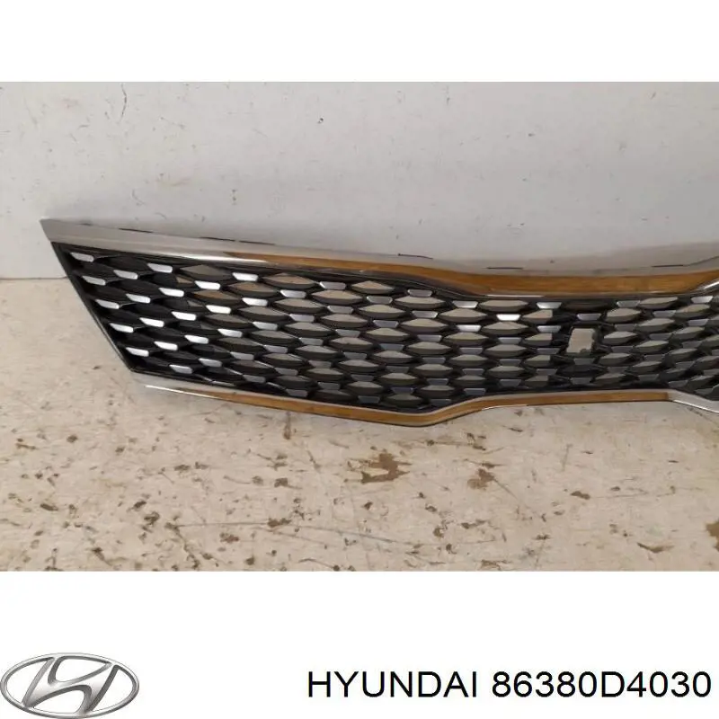 Облицювання радіатора Hyundai/Kia 86380D4030 ціна, від 553.72 USD