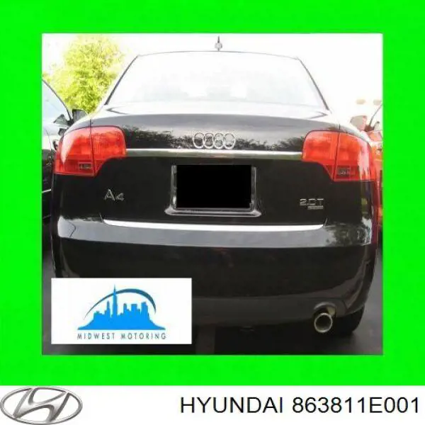  Hyundai/Kia 863811E001 ціна, від 6.33 USD