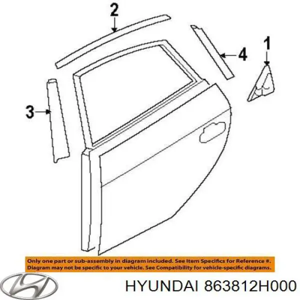 Купити 863812H000 Hyundai/Kia 