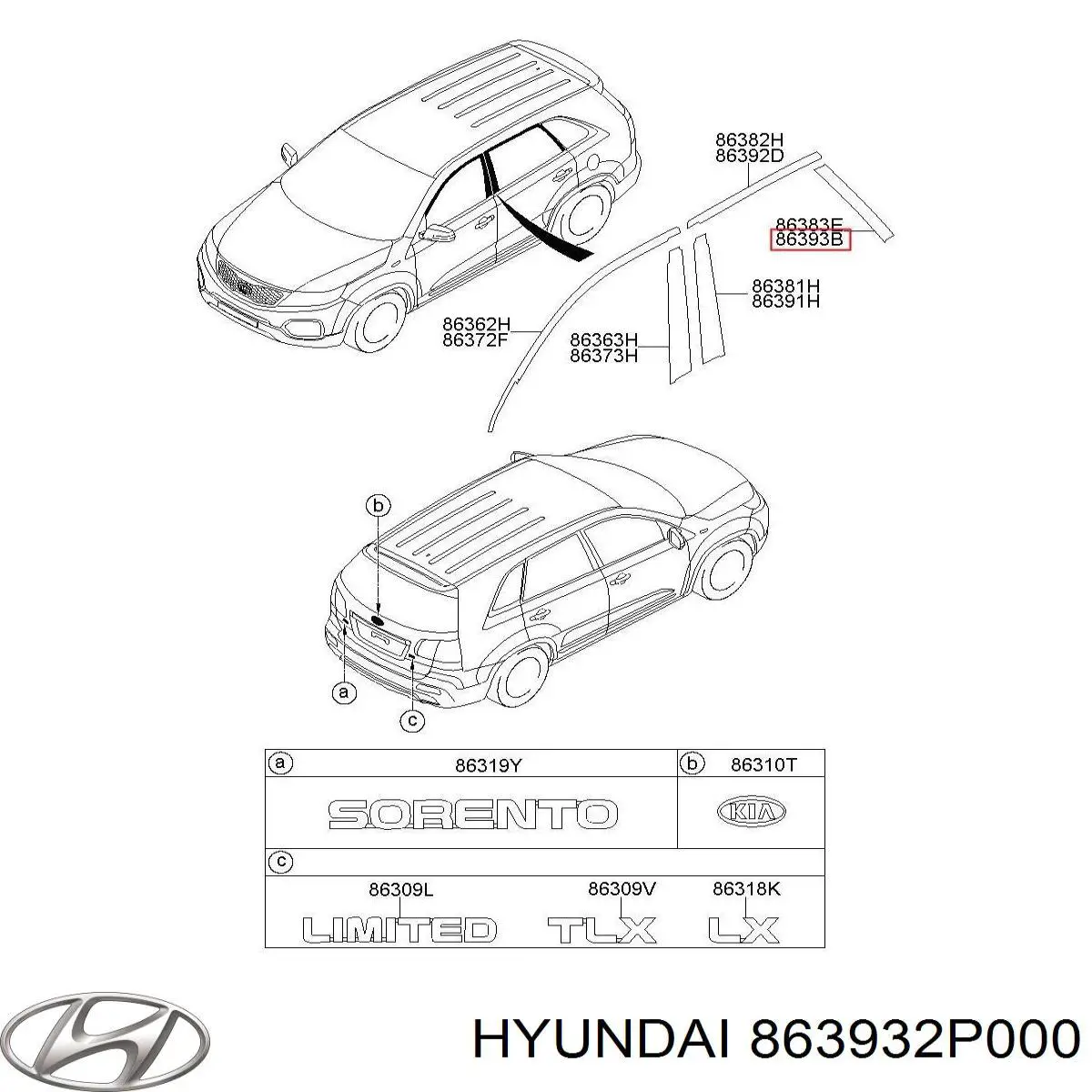 863932P000 Hyundai/Kia 