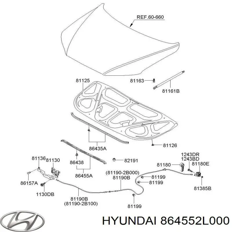864552L000 Hyundai/Kia 