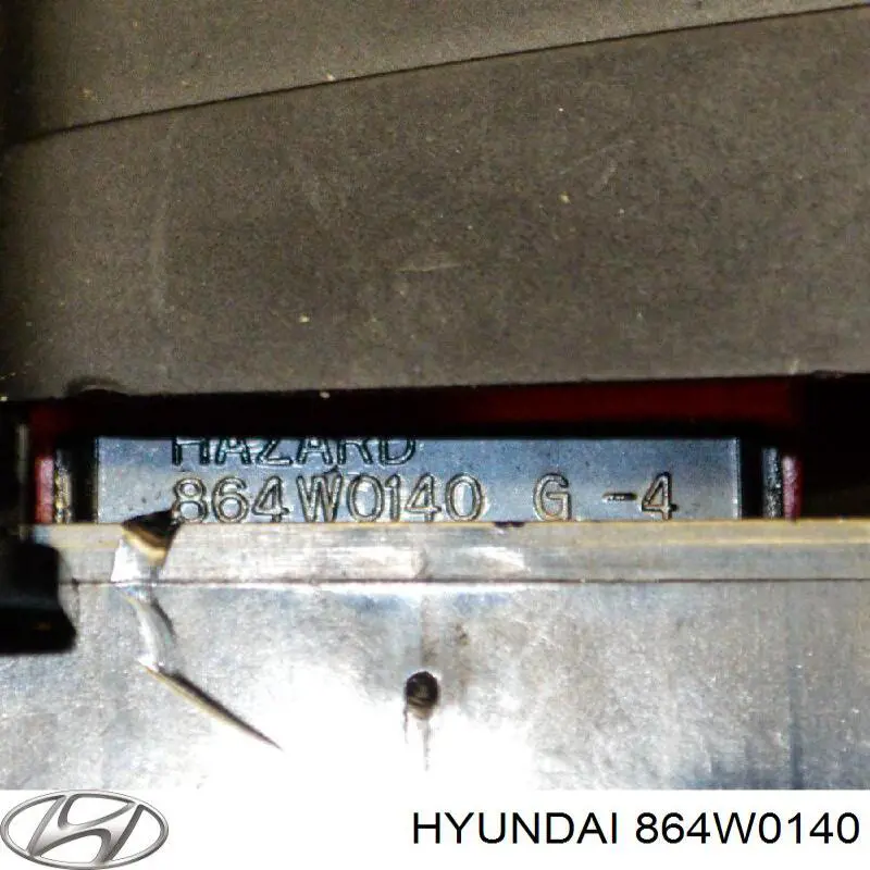 Кнопка включення аварійного сигналу Hyundai Santa Fe 2 (Хендай Санта фе)