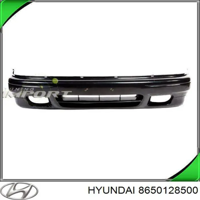 Передній бампер на Hyundai Lantra I 