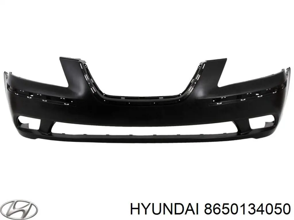 Передній бампер на Hyundai Sonata 