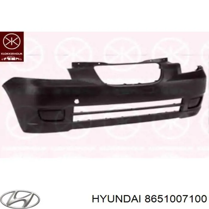 Купити 8651007100 Hyundai/Kia Буфер (бампер) передній