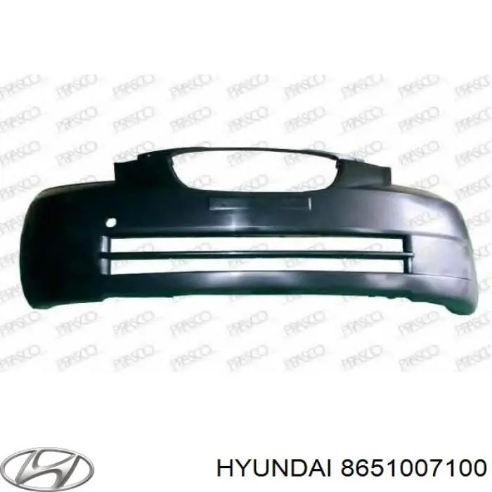 8651007100 Hyundai/Kia бампер передній