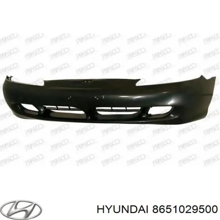 Передній бампер 8651029500 Hyundai/Kia