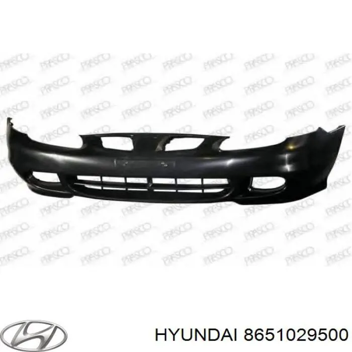 8651029500 Hyundai/Kia бампер передній