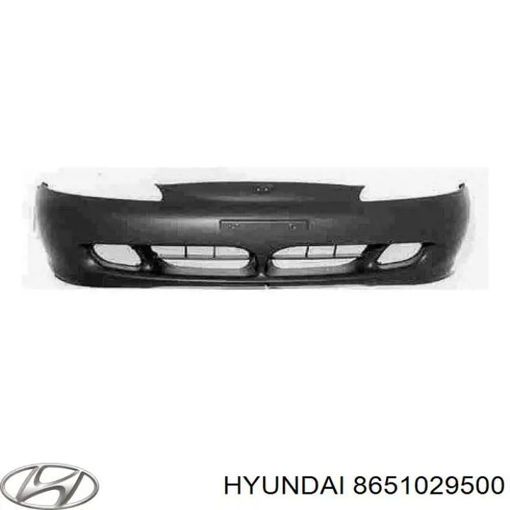Купити 8651029500 Hyundai/Kia Буфер (бампер) передній