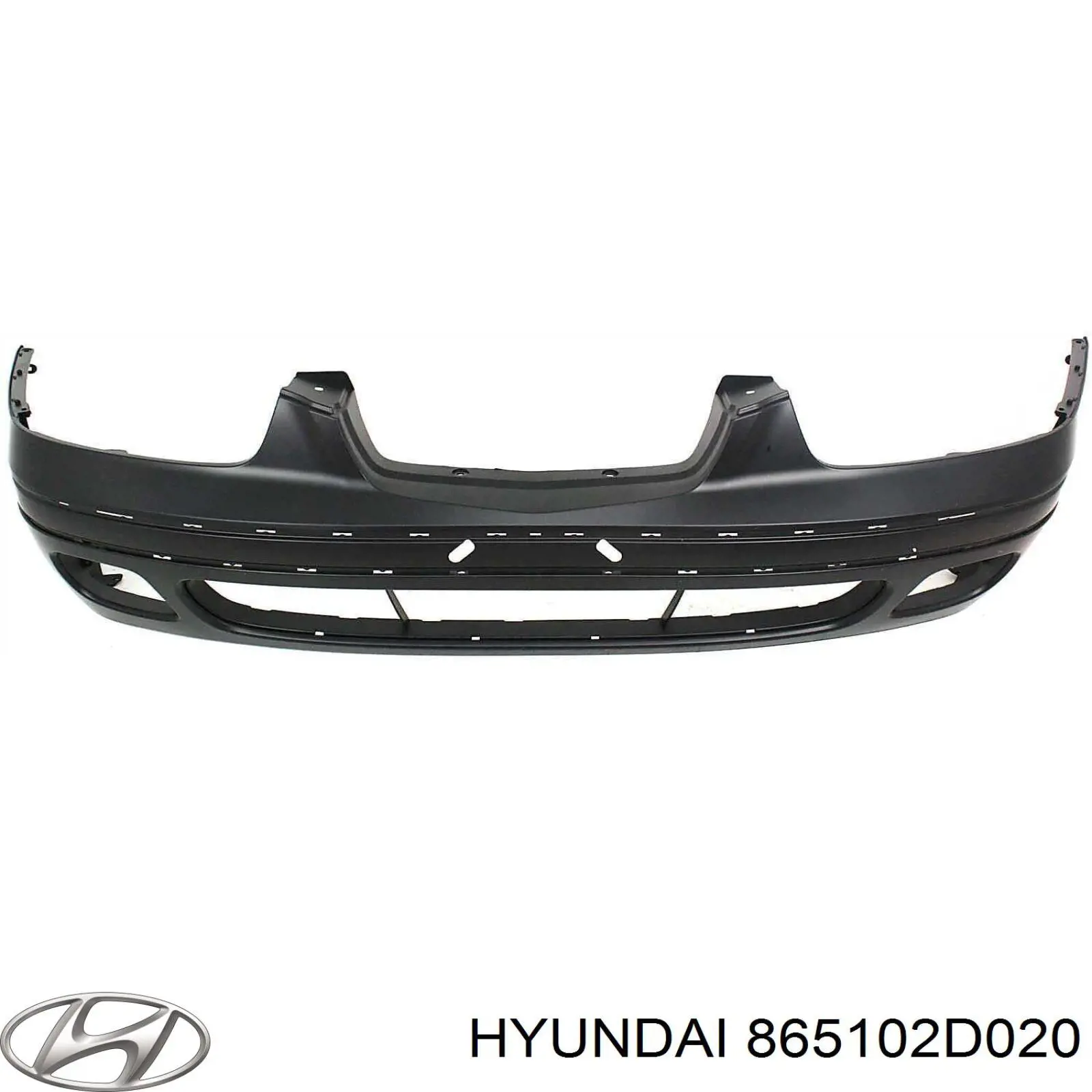 Купити 865102D020PACK Hyundai/Kia Буфер (бампер) передній