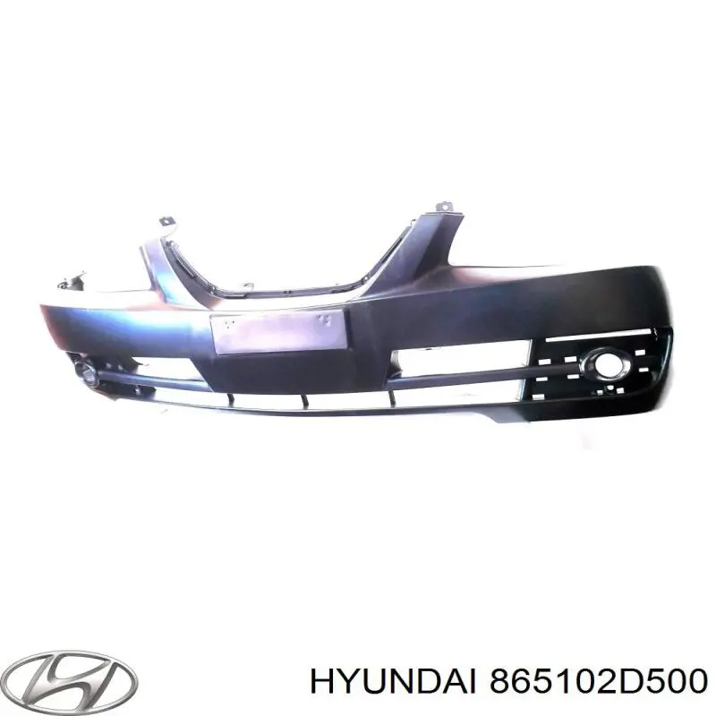 865102D502 Hyundai/Kia бампер передній