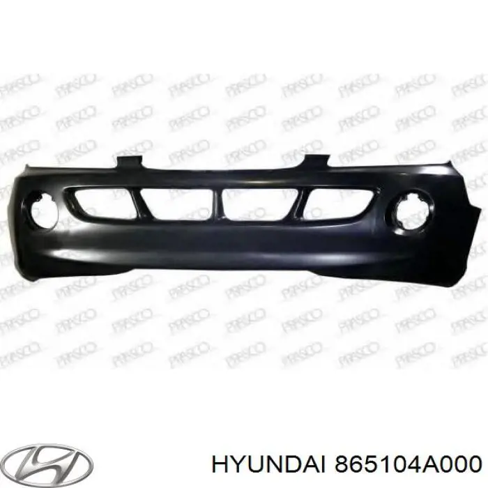 Купити 865104A000 Hyundai/Kia Буфер (бампер) передній