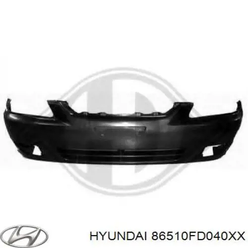 Купити 86510FD040XX Hyundai/Kia Буфер (бампер) передній