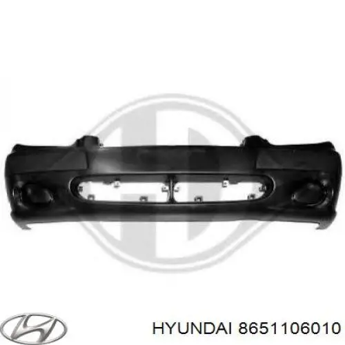 8651106010 Hyundai/Kia бампер передній