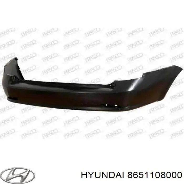 Задній бампер PHN04046BA Signeda