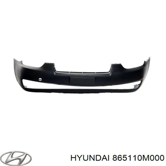 865110M000 Hyundai/Kia Бампер передній в зборі