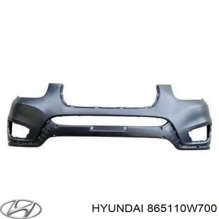 865110W700 Hyundai/Kia бампер передній