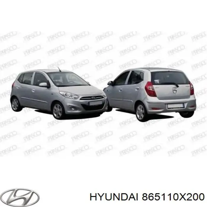 Бампер на авто Hyundai/Kia 865110X200 ціна, від 65.19 USD