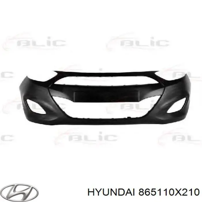 865110X210 Hyundai/Kia бампер передній