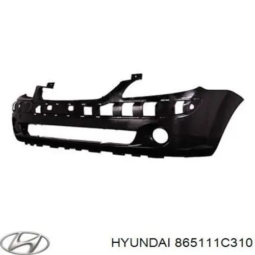 865111C310 Hyundai/Kia бампер передній