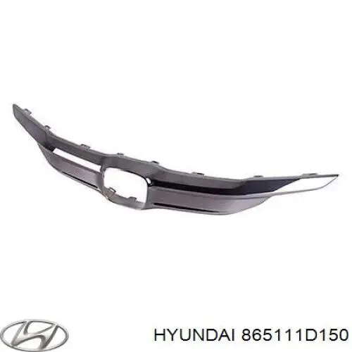 865111D150 Hyundai/Kia Бампер передній в зборі