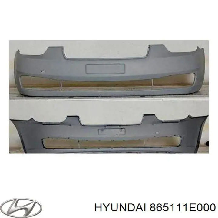 Купити 865111E000 Hyundai/Kia Буфер (бампер) передній