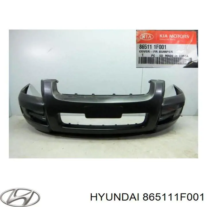 865111F001 Hyundai/Kia бампер передній