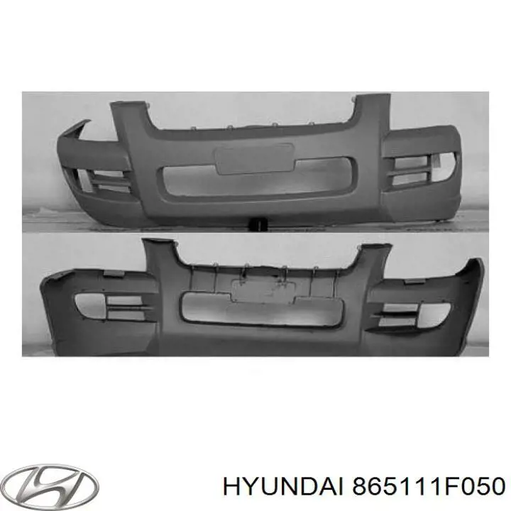 865111F050 Hyundai/Kia бампер передній