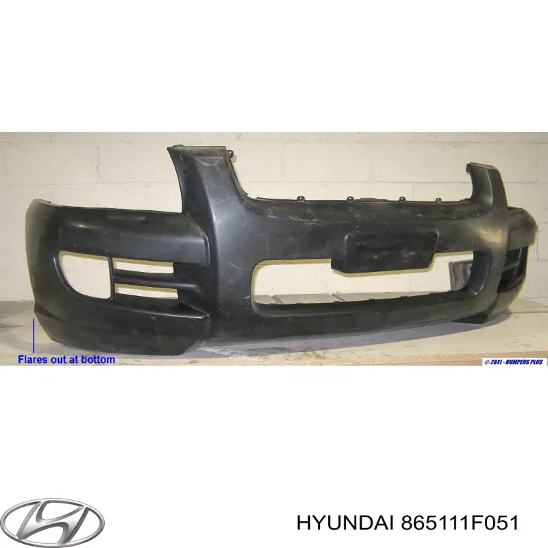 865111F051 Hyundai/Kia бампер передній