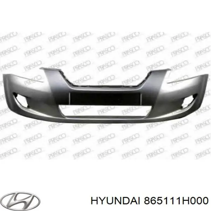 865111H000 Hyundai/Kia бампер передній