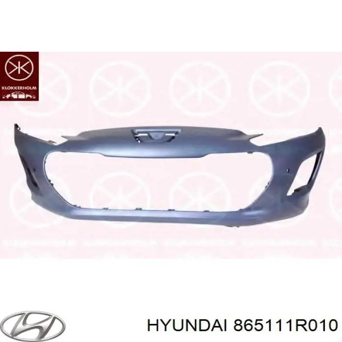 Бампер на авто Hyundai Accent IV седан (SB) (2014 - 2017) ціна, від 89.18 USD