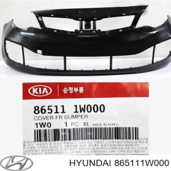 Бампер на авто Hyundai/Kia 865111W000 ціна, від 82.59 USD