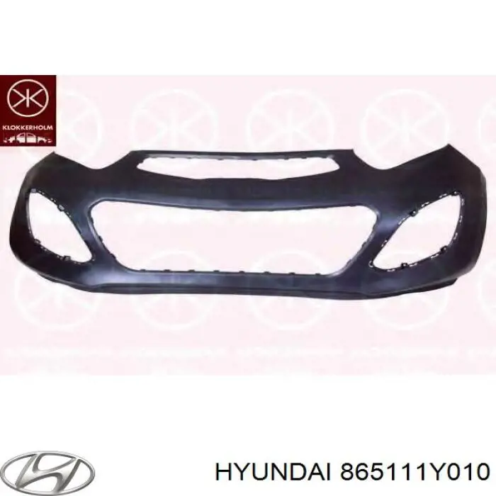 865111Y010 Hyundai/Kia Бампер передній в зборі