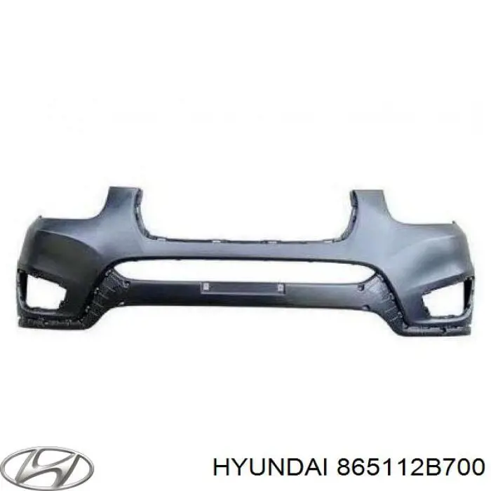 Бампер передній, верхня частина Hyundai/Kia 865112B700 ціна, від 382.90 USD