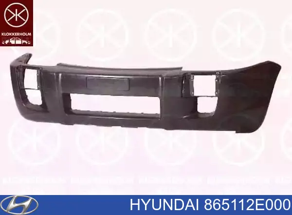 Купити 865112E000 Hyundai/Kia Буфер (бампер) передній