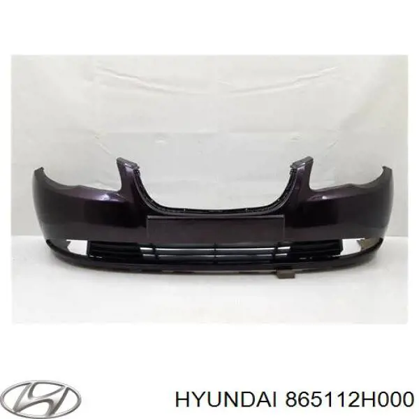 Передній бампер на Hyundai Elantra HD