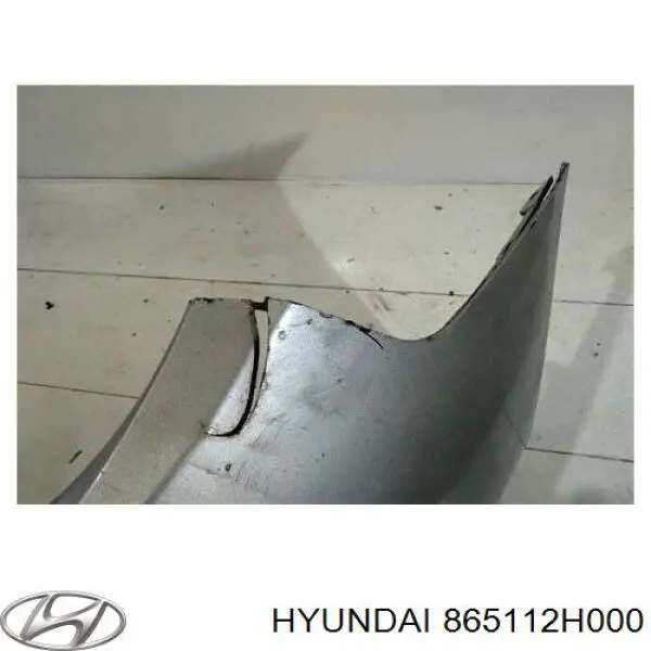 Передній бампер 865112H000 Hyundai/Kia