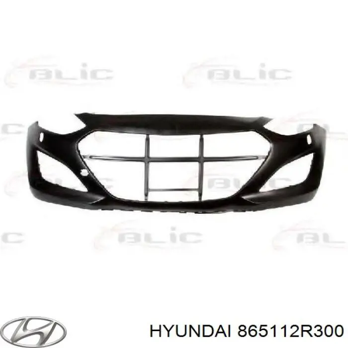 865112R300 Hyundai/Kia Бампер передній в зборі