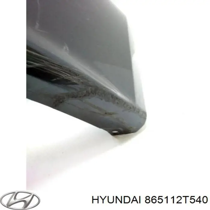 865112T540 Hyundai/Kia Бампер передній в зборі