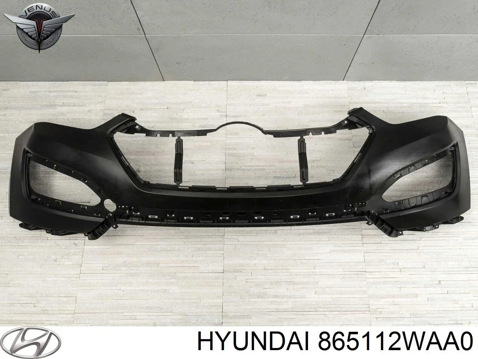 865112WAA0 Hyundai/Kia Бампер передній в зборі