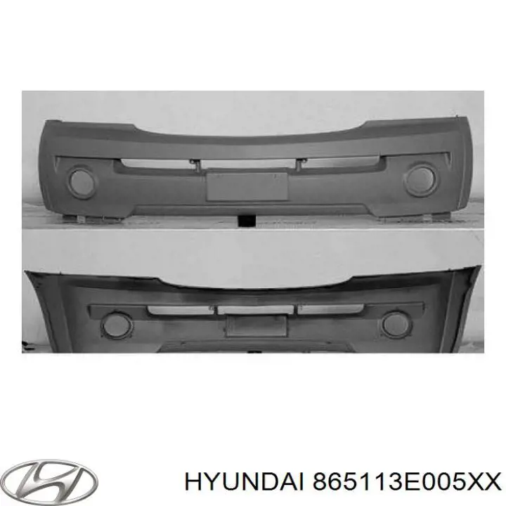 865113E005XX Hyundai/Kia бампер передній