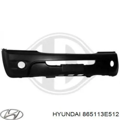 865113E512 Hyundai/Kia бампер передній