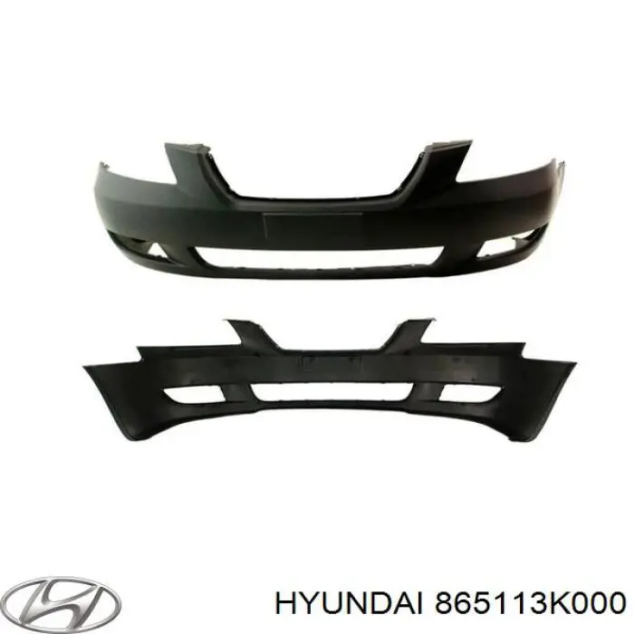 865113K000 Hyundai/Kia бампер передній