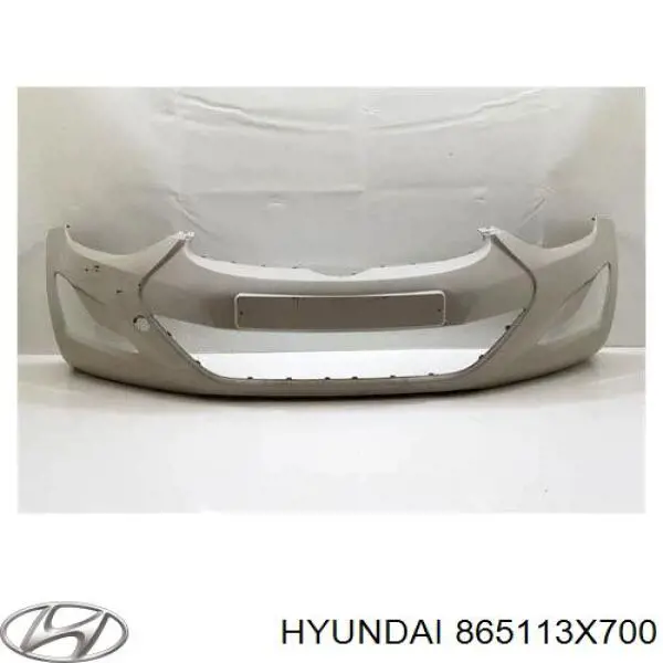 865113X700 Hyundai/Kia Бампер передній в зборі