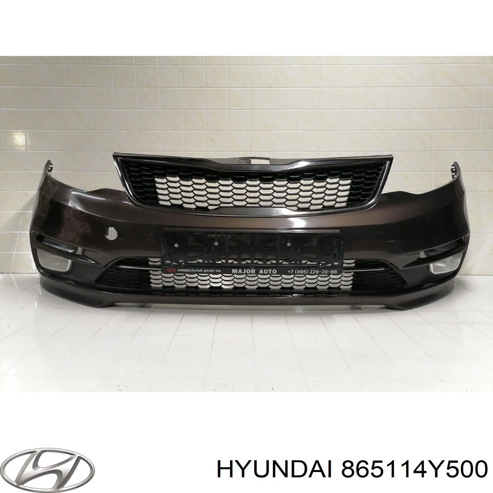 865114Y500 Hyundai/Kia бампер передній