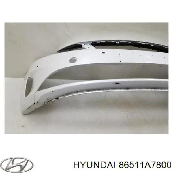 86511A7800 Hyundai/Kia Бампер передній в зборі
